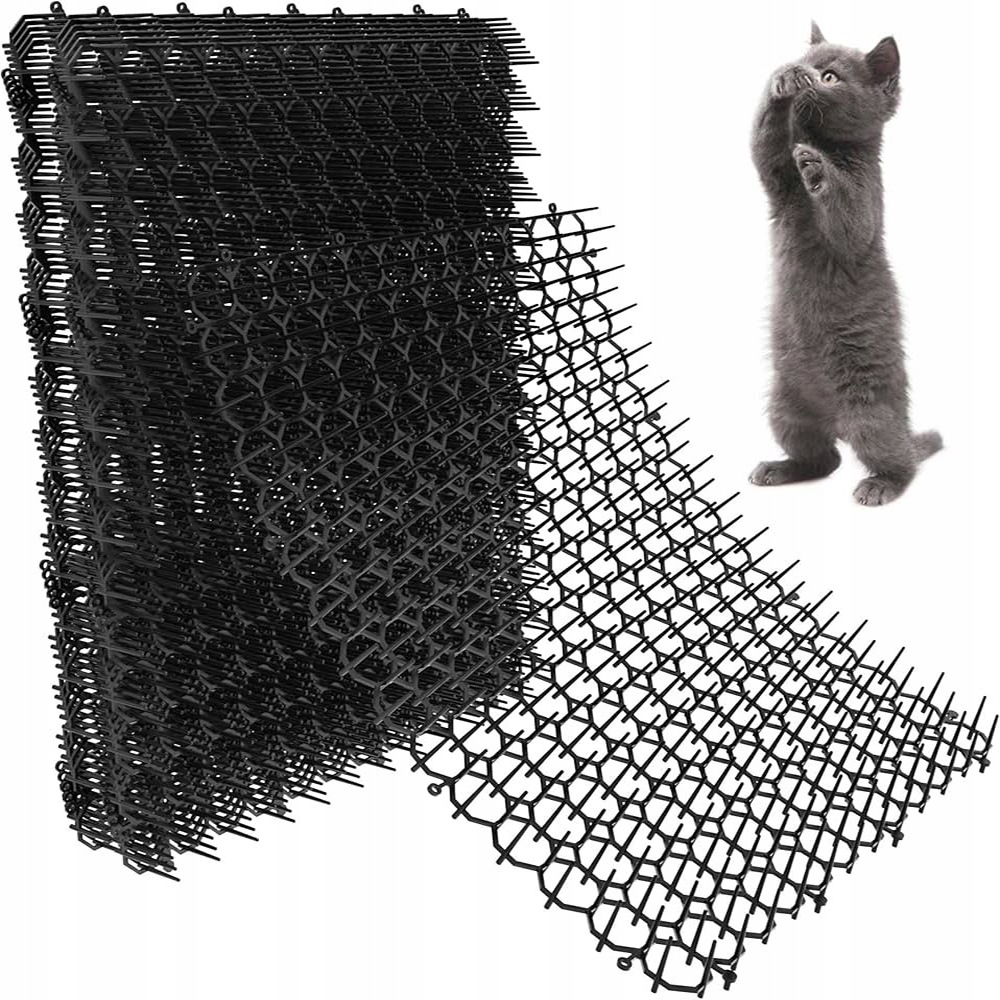 15 X Hrotů Odpuzujících Kočky A Psy, Síťka Odpuzující Kočky, 20×40 CM