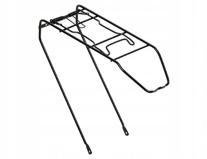 polski BAGAŻNIK tylny CZARNY pod koła 26 cali z mocowaniem na lampkę