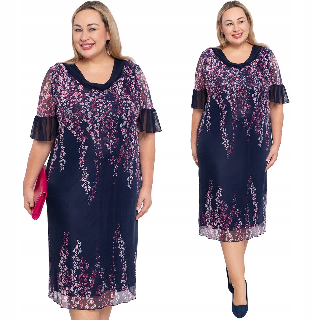 Tmavě modrá šaty 50