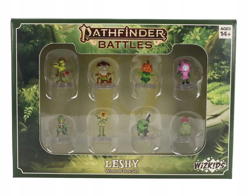 Pathfinder Battles Leshy Set Rpg zestaw 8 modeli pomalowane