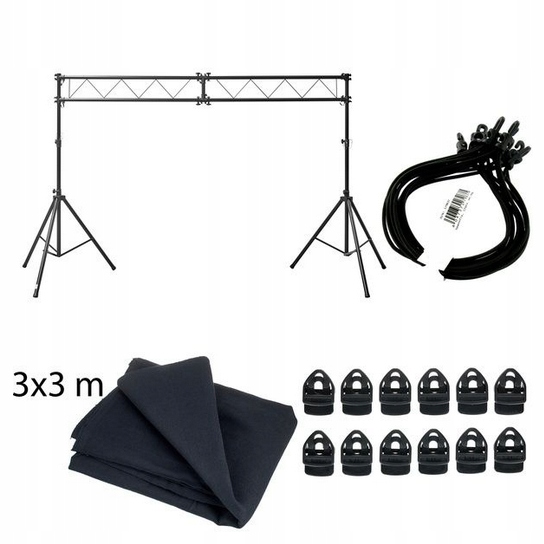 Stojan na osvetlenie nosníka mriežková rampa Millenium 2,6 m 25 kg Set