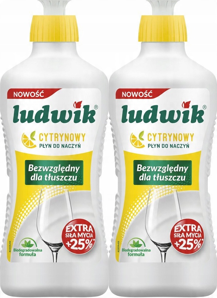 

Płyn do naczyń Ludwik cytrynowy 450g x2