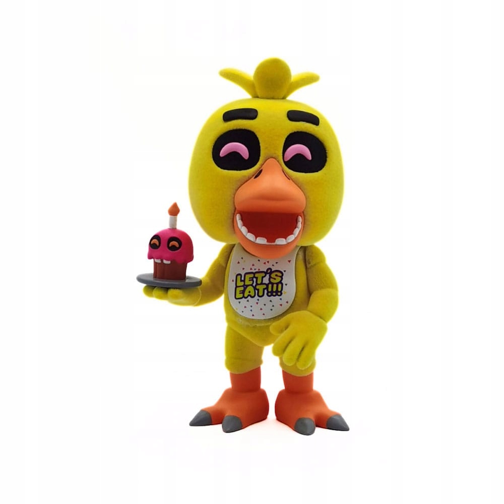 Five Nights at Freddy's Freddy Fnaf Chica Flocked 12 cm akční figurka Security Br