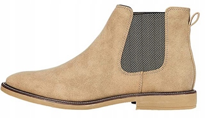 FIND SZTYBLETY MĘSKIE KLASYCZNE BEŻOWE 45