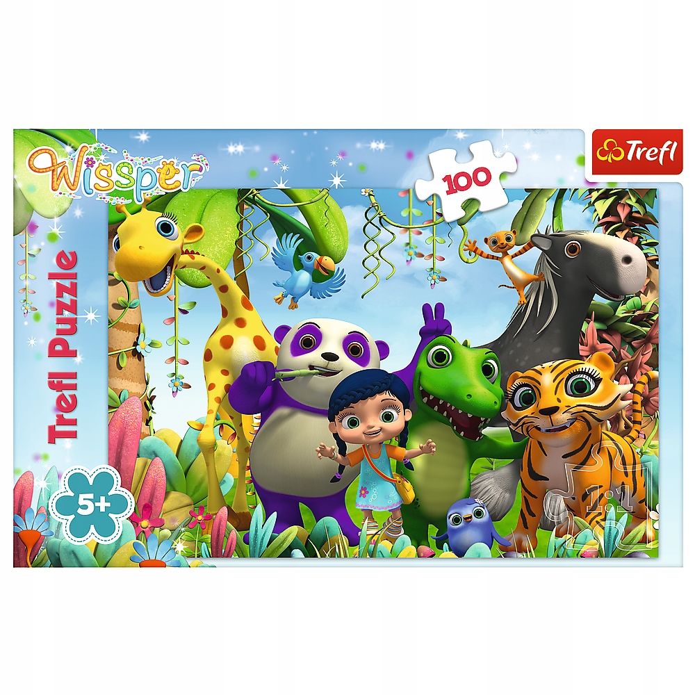 

Puzzle Układanka Wissper Przyjaciele 100 El Trefl