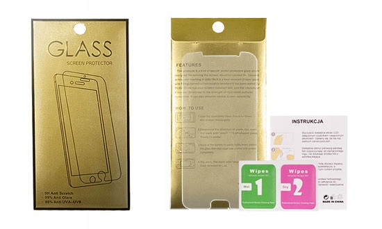 

Glass Gold Hartowane szkło do Oppo A73 2020