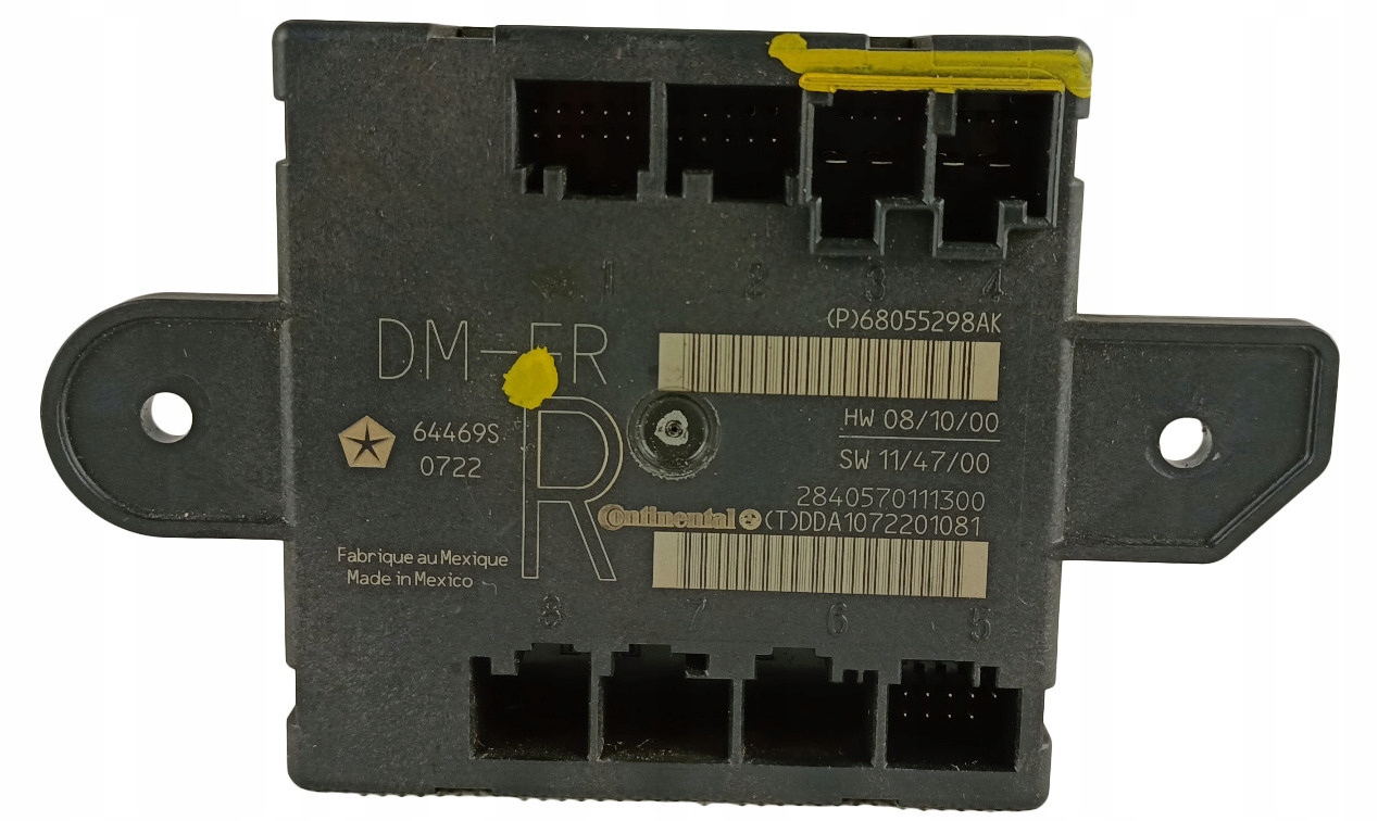 Modul drzwi R Dodge Durango 2011 68055298 AK