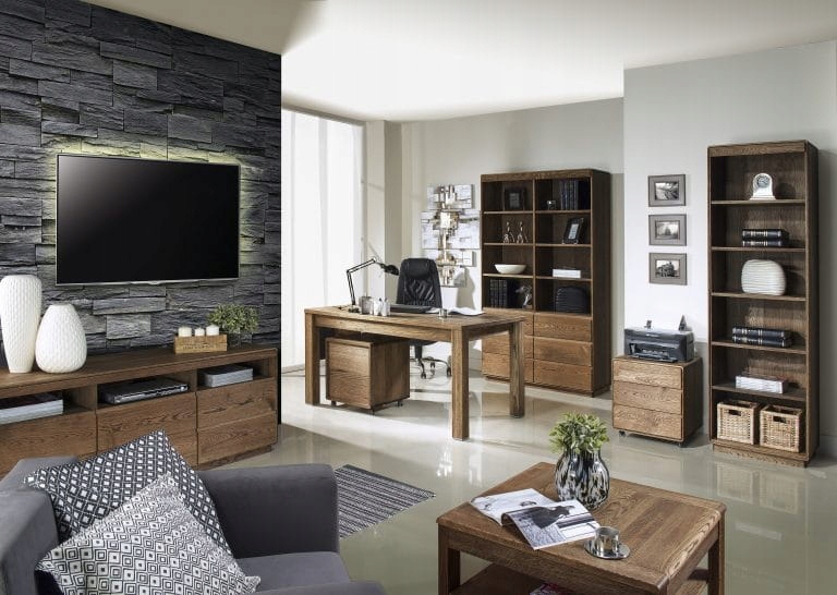 Słupek ATLANTA typ 50 lewostronny/ dąb palony 1DSZ, 1D Kolekcja Atlanta