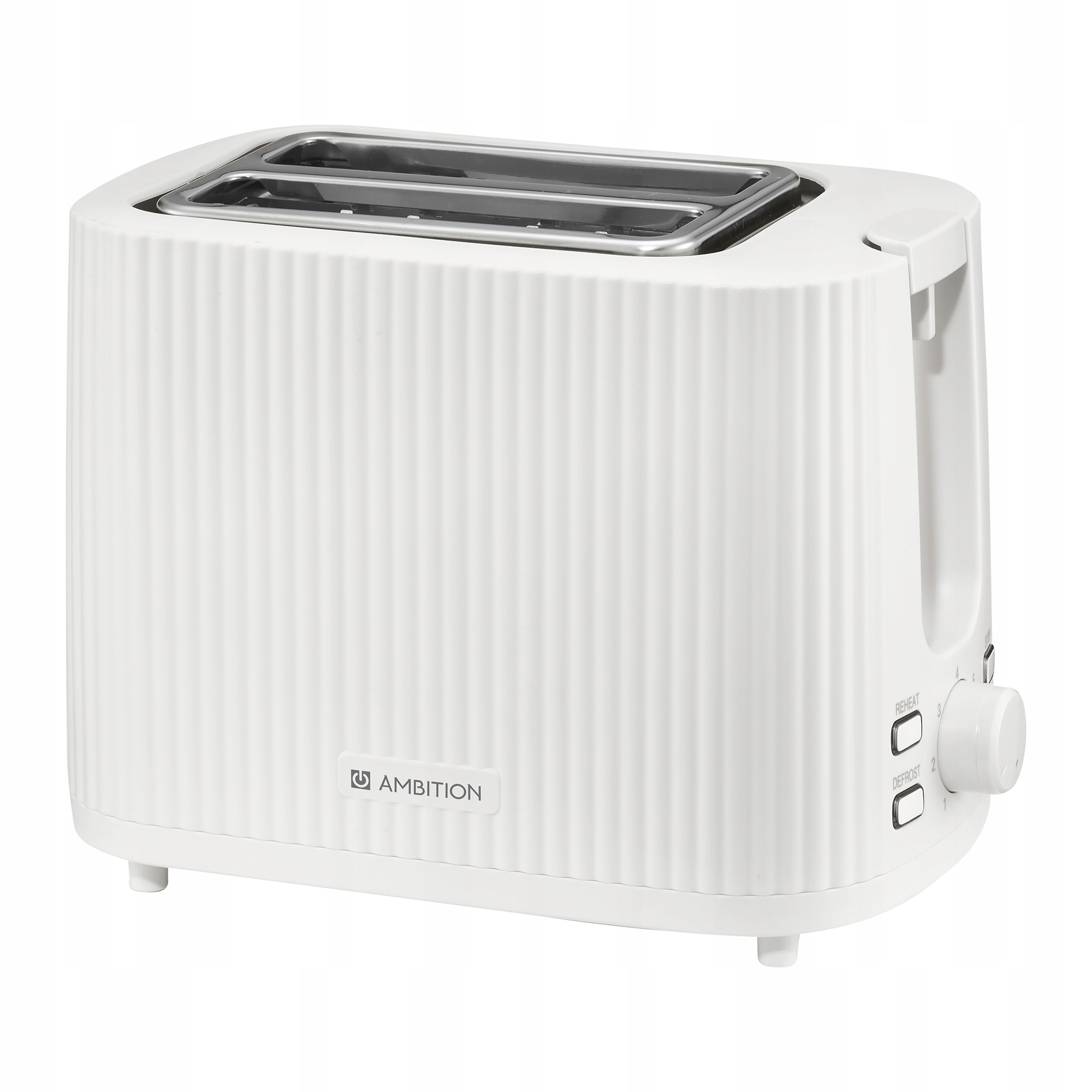 Toster elektryczny Ambition Curly taupe 69613 Beżowy Tacka na okruchy Stop