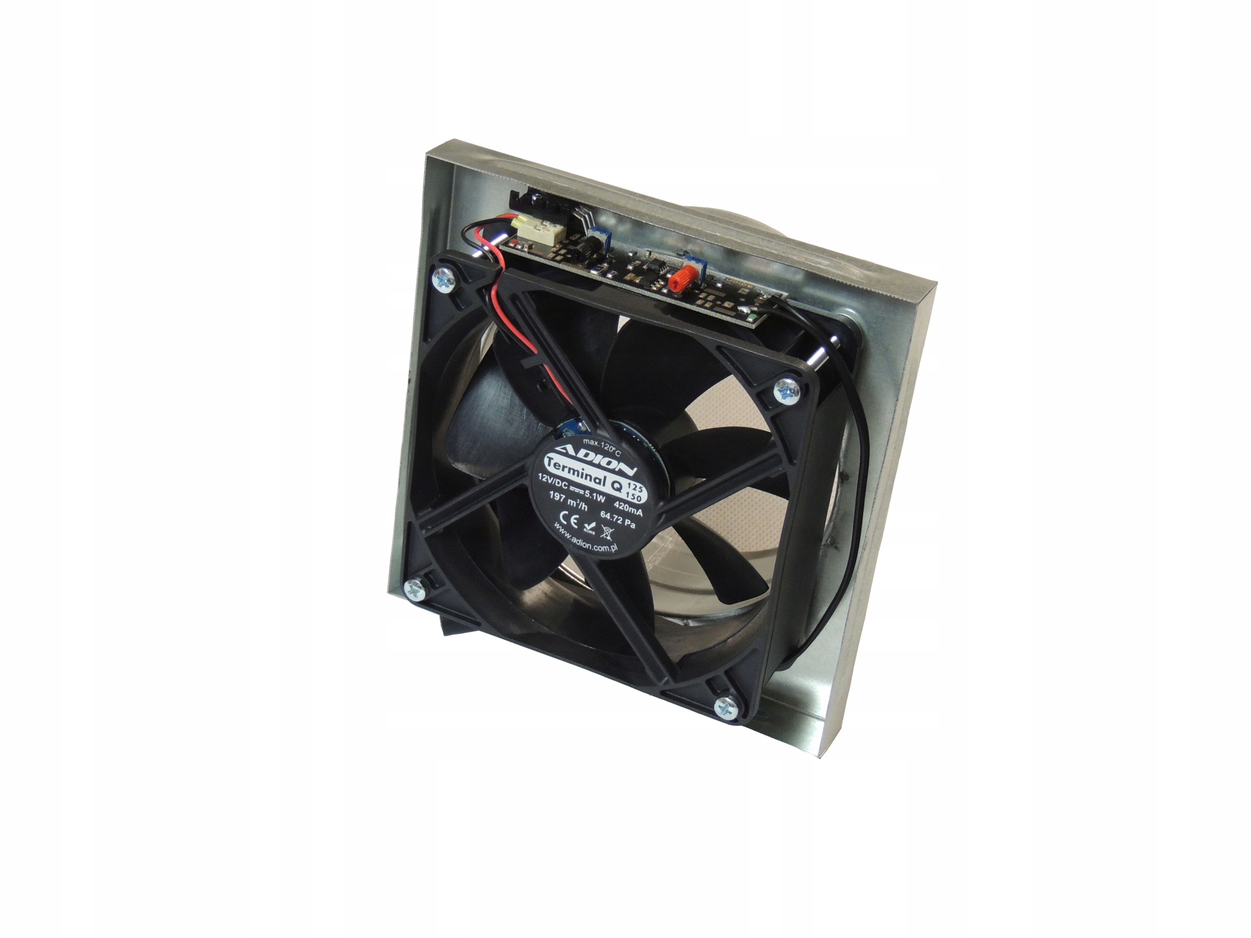 Krbový Ventilátor Terminál Q 125 Rto Turbína