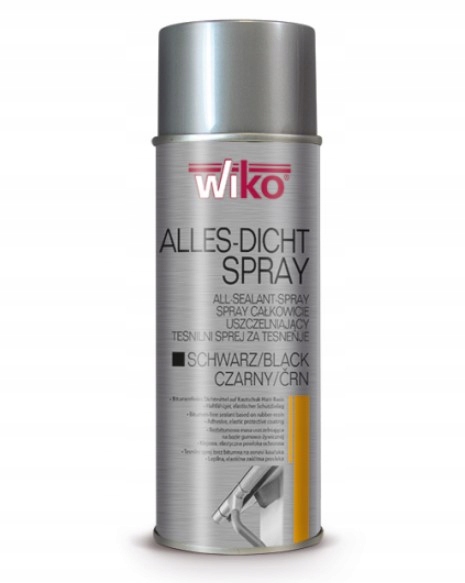 Uszczelniacz w sprayu Czarny Wiko Uniwersalny 400ml