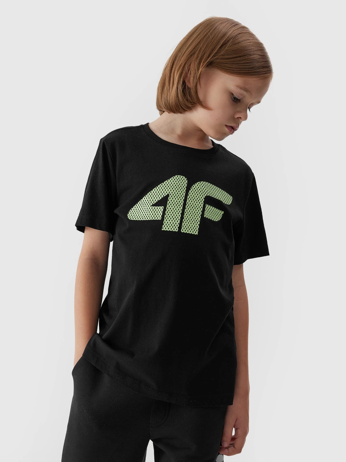 KOSZULKA CHŁOPIĘCA 4F T-SHIRT BAWEŁNA 164