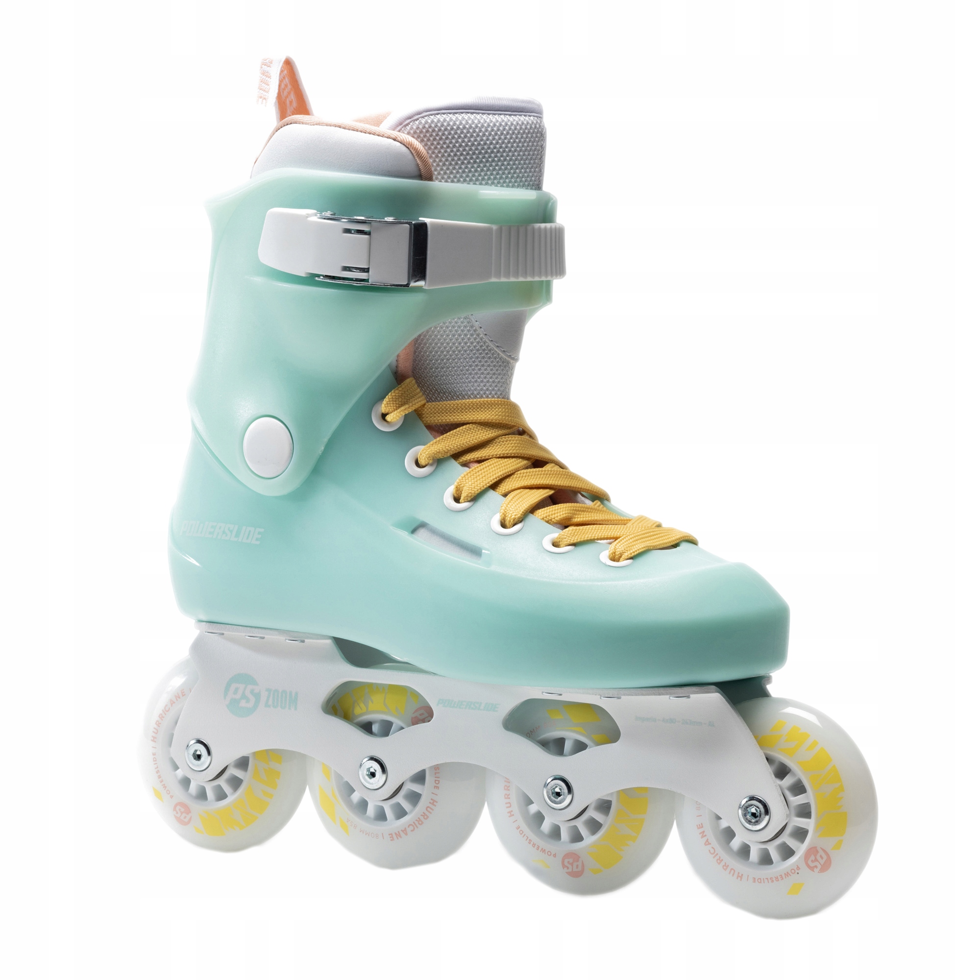 Rolki damskie Powerslide Zoom Baby 80 niebieskie 908403 39-40 Eu