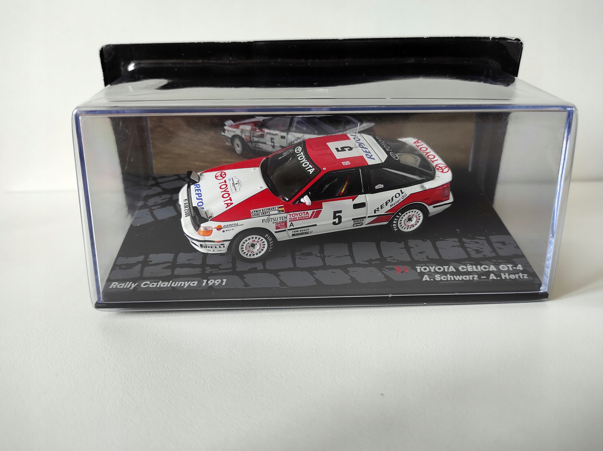 Toyota Celica GT4 Rally Catalunya 1991 A. Schwarz Hertz 1:43