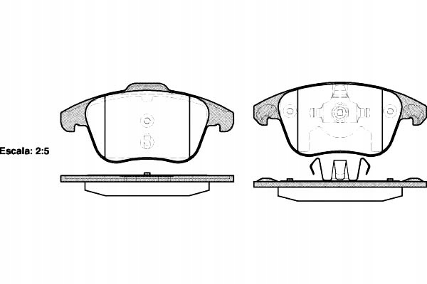 РЕМИТ КОЛОДКИ ТОРМОЗНОЕ 425397 425362 425477 37599