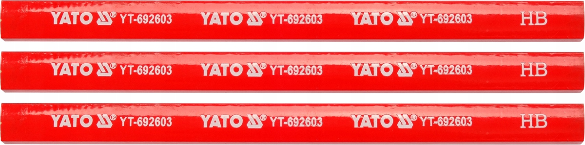 

Yato Zestaw Ołówków Stolarskich 3 Szt 175MM Hb