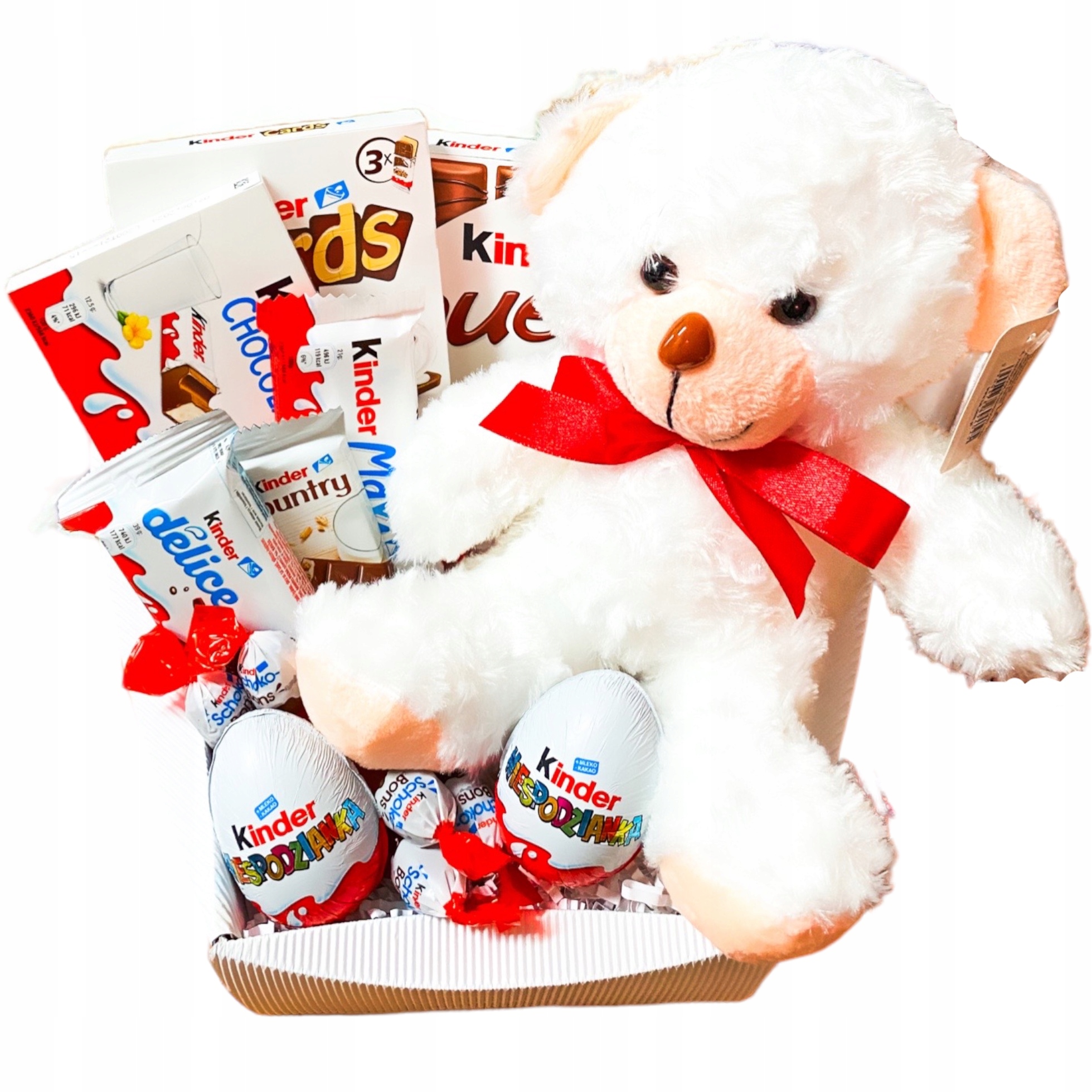 Zestaw prezentowy Kinder na Urodziny Dzień Dziecka na Komunię