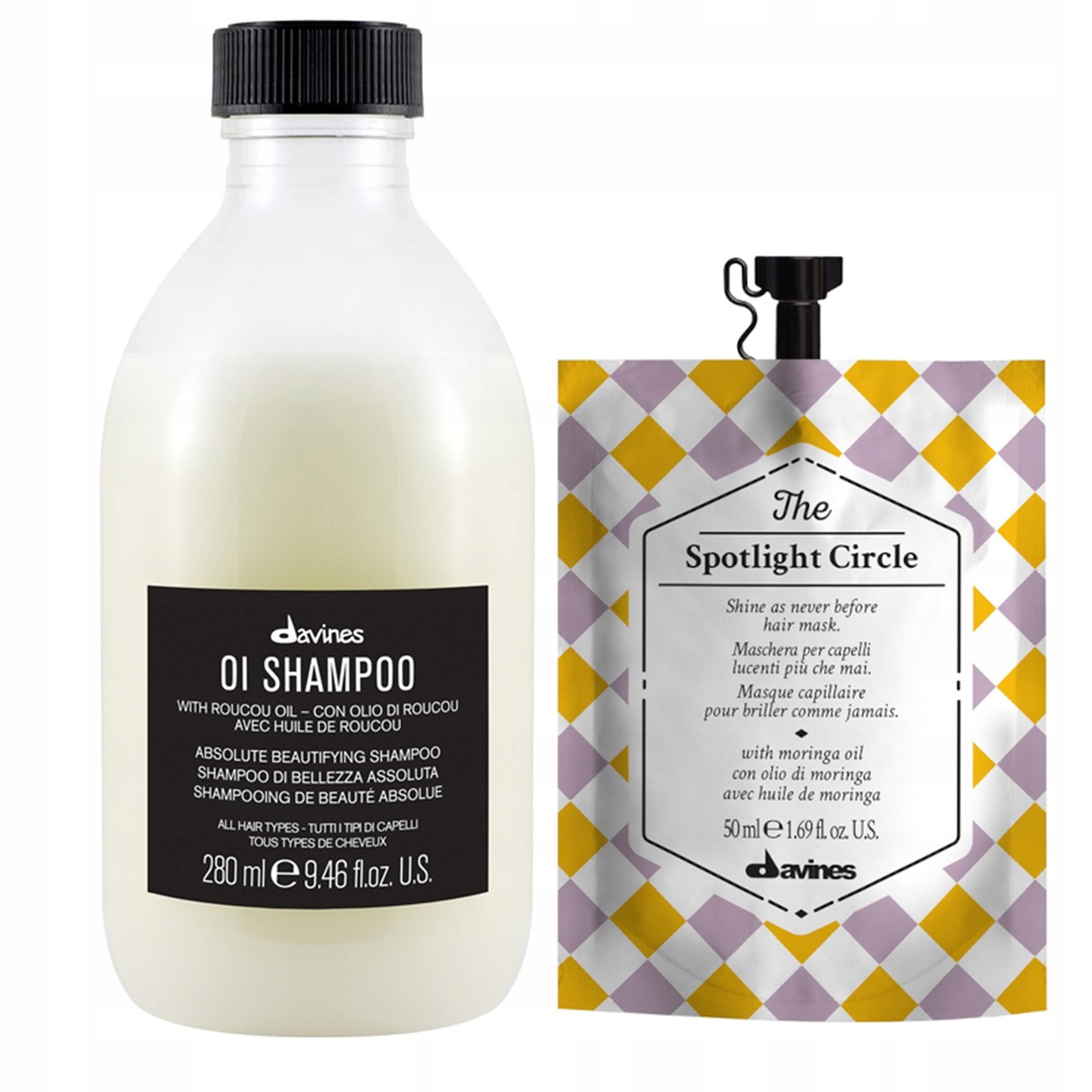 Davines Oi Oil Set Šampon 280ML Maska 50ML