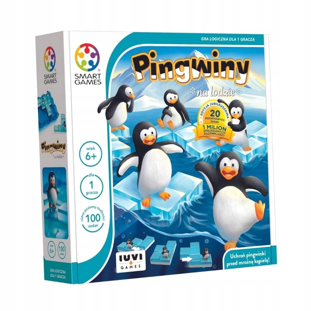 Smart Games Pingwiny Na Lodzie (pl) Iuvi Games