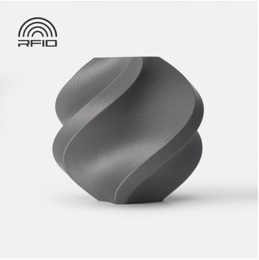 Filament Bambu Lab ABS 1,75mm 1kg - z wielorazową szpulą - Silver