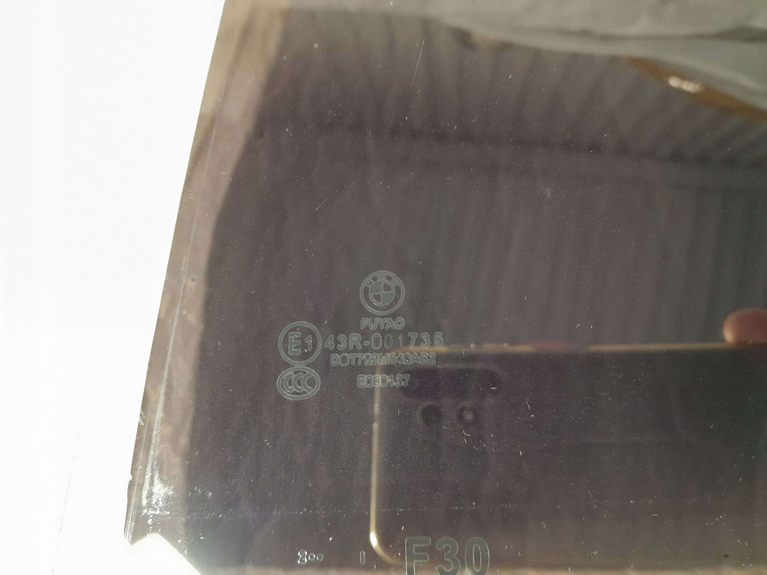 BMW 3 F30 window left rear part 43R-001735