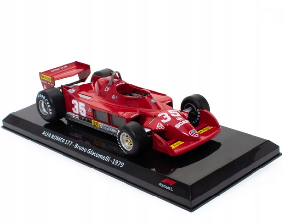 Alfa Romeo 177 Bruno Giacomelli 79 1:24 Edicola
