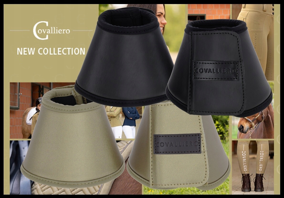 Kaloszki Gaiters Covalliero mocne wytrzymałe miekkie walnut Cob