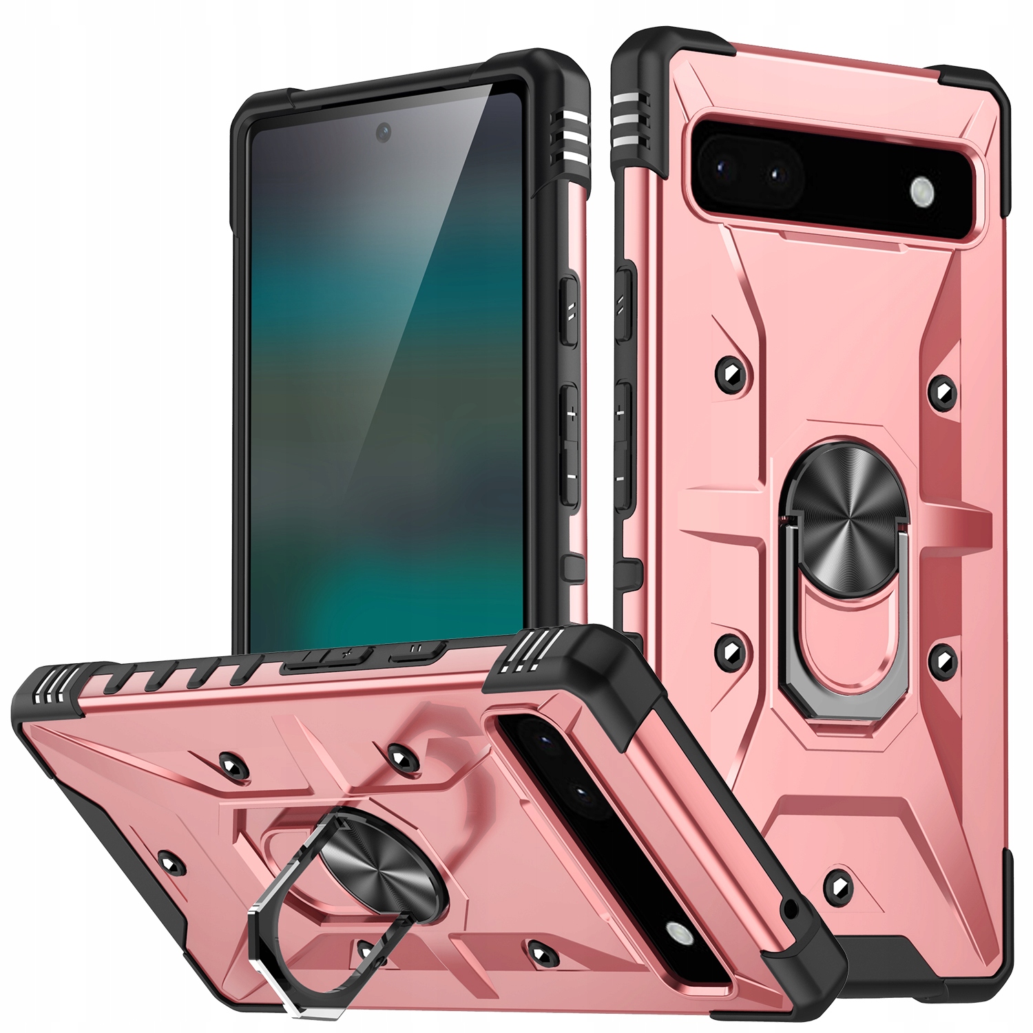 

Etui Pancerne Case Obudowa Ring do Google Pixel 6A