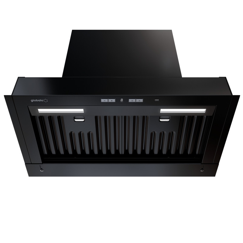 Okap do zabudowy Globalo Vellaris 60.1 Black 60 cm cichy filtry baffle