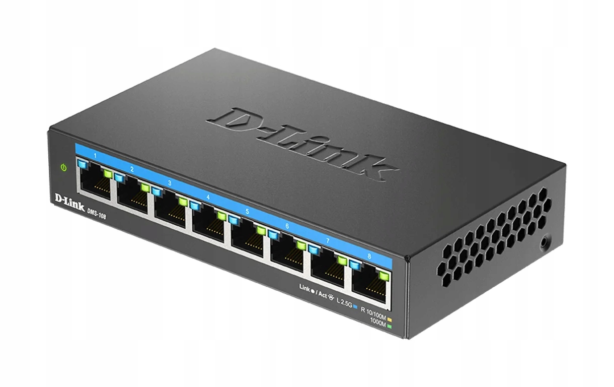 D-LINK 8-Port Multi-Gigabit Unmanaged Switch — 6