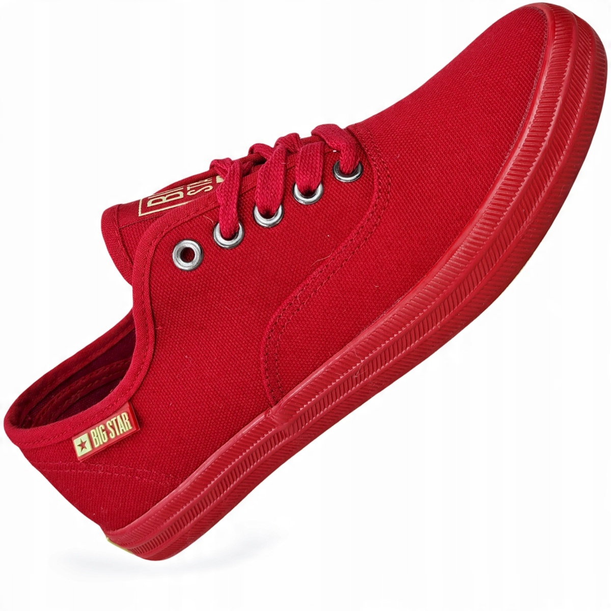 

czerwone trampki Damskie Big Star buty JJ274263 37