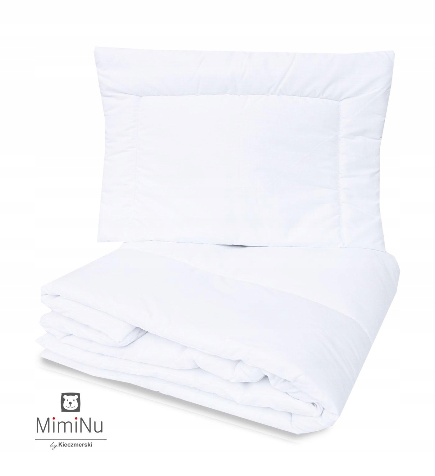 Komplet dziecięcy kołdra i poduszka wypełnienie do pościeli 135x100 i 40x60