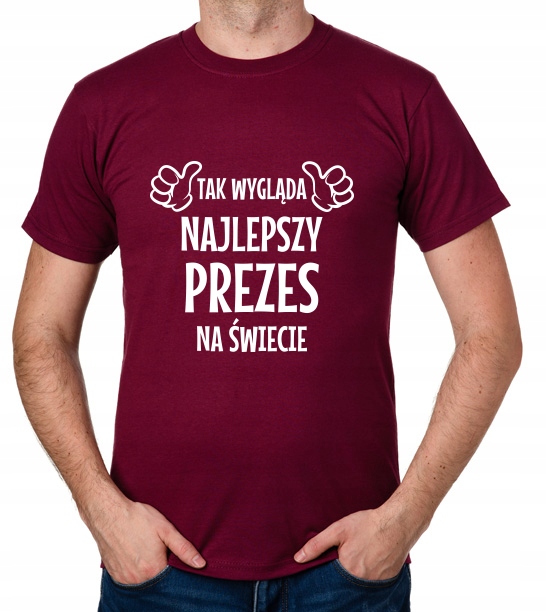

koszulka Najlepszy Prezes prezent