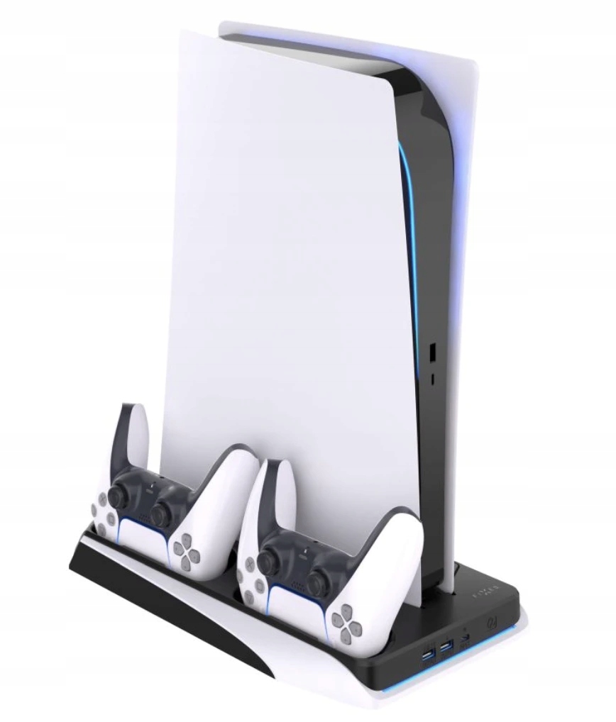 Multifunkční stanice Fixed pro PlayStation 5 s chlazením a nabíjením pro dv