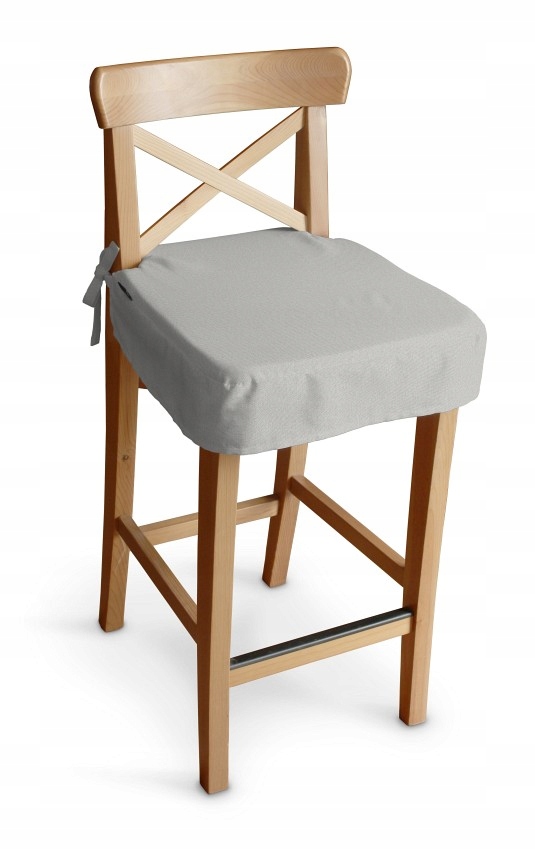 Dekoria Sedák na barovou židli Ingolf Ikea šedý
