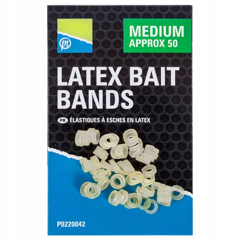 Gumki do przynęt Latex Bait Bands Medium Preston