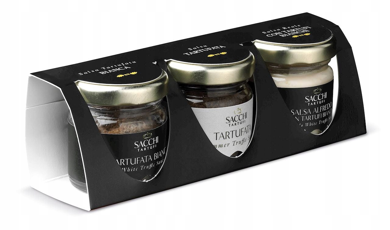 Levně Sada Omáček S Lanýžem (3 x 30 g) 90 g Sacchi Tartufi