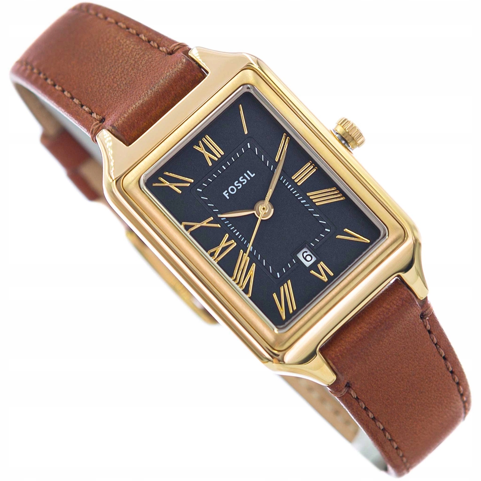 Dámské Hodinky Fossil ES5303 Raquel Hnědé S Elegantním Řemínkem