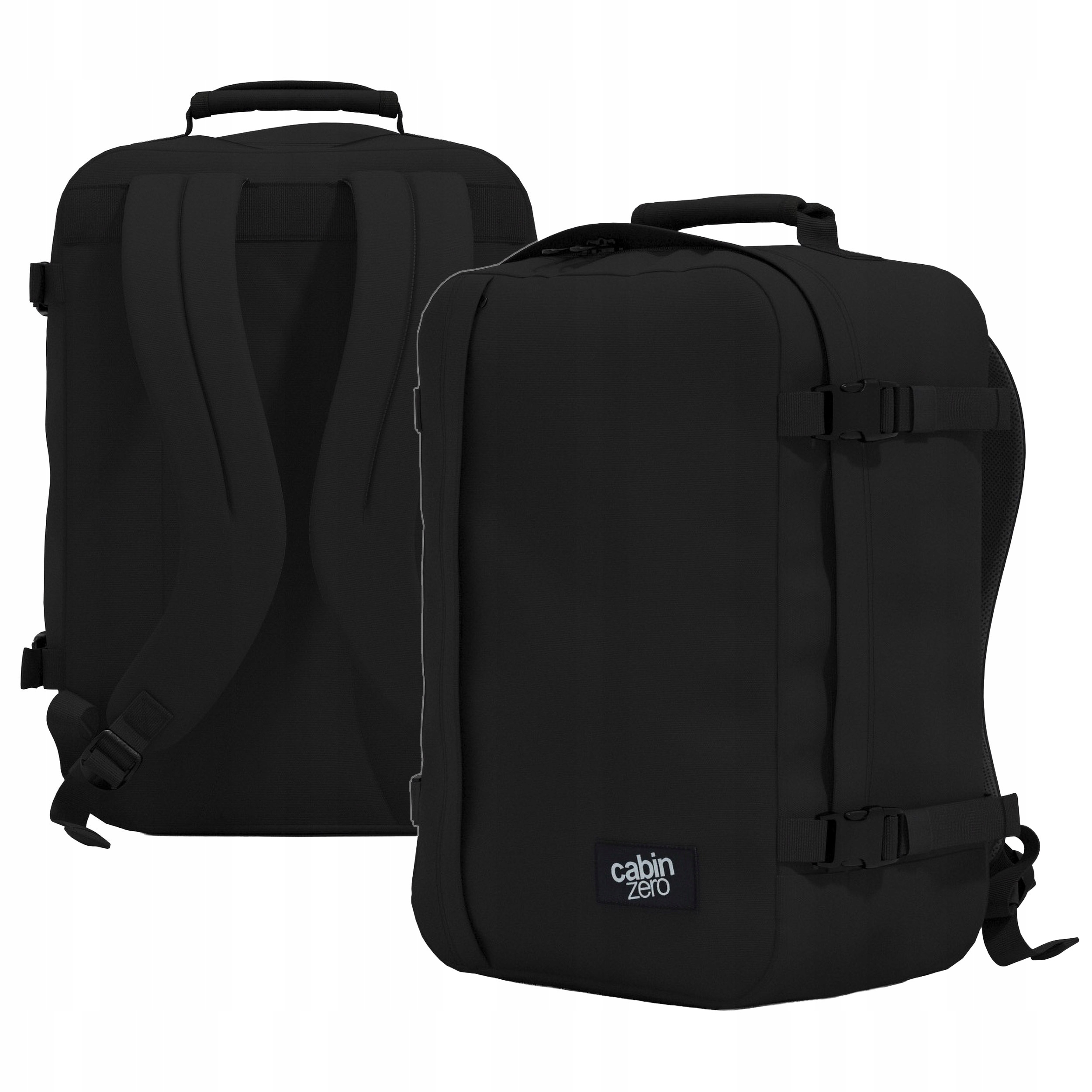 Plecak do kabiny samolotu CabinZero Classic 36 l absolute black