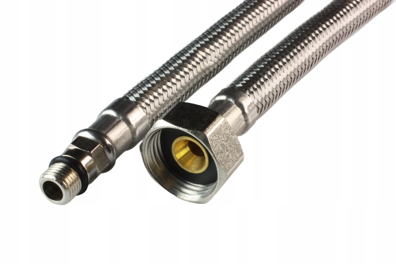 WĄŻ PRZYŁĄCZENIOWY ELASTYCZNY 70°(1/2) L 1000