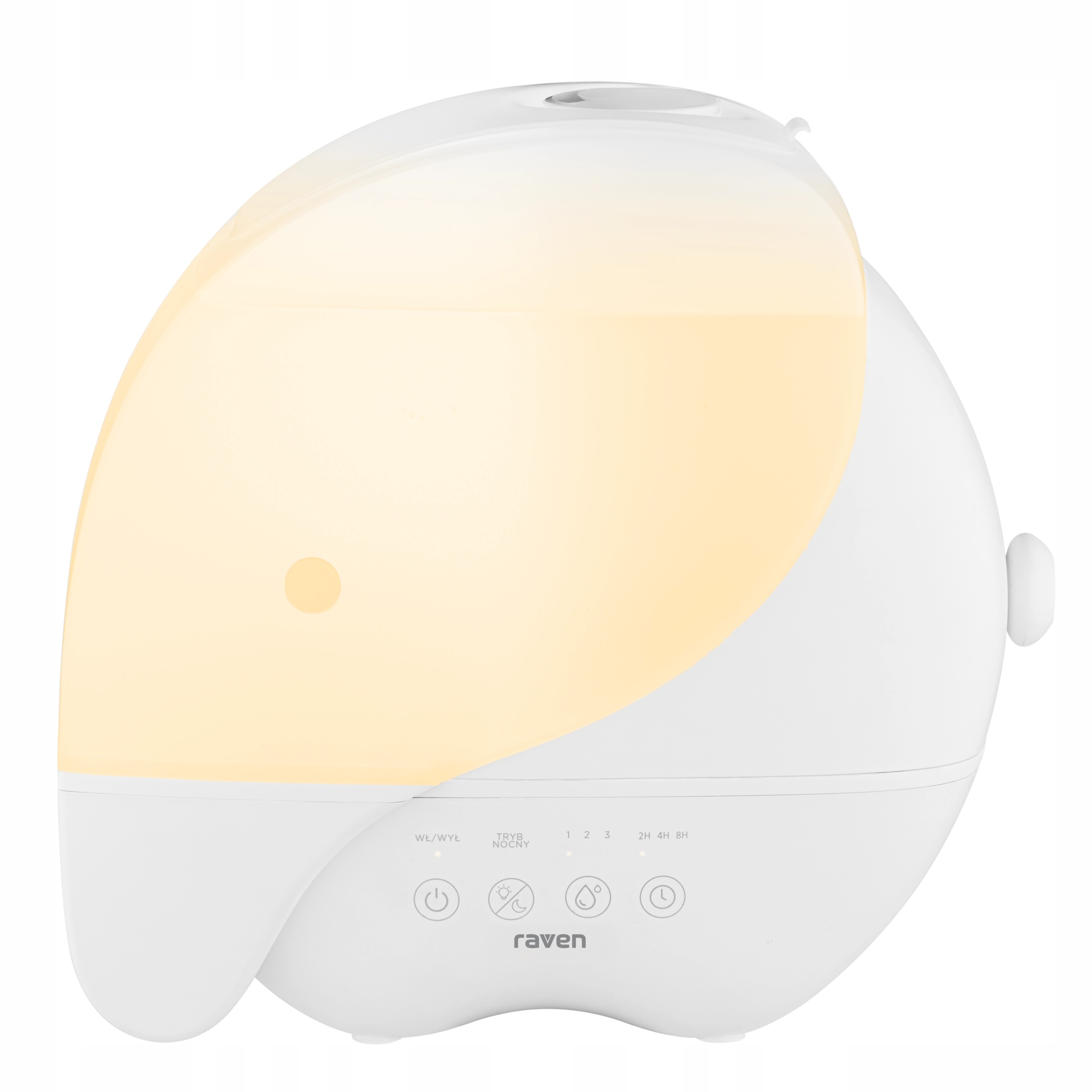 Nawilżacz ultradźwiękowy Raven EN011 3,8l 30m2 300ml/h Lampka kolorowa