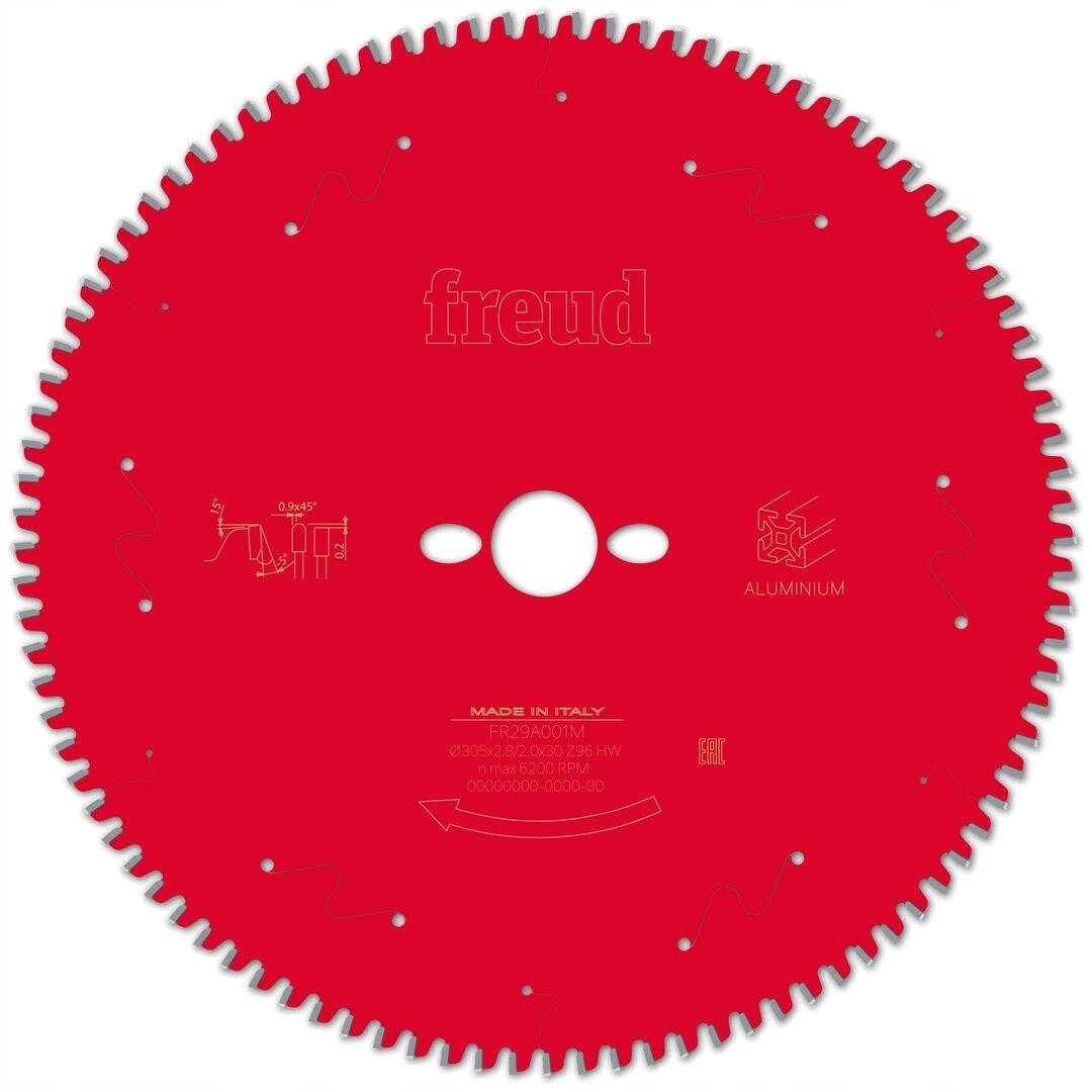 Řezací Kotouč Na Hliník FR29A001M 305x30mm 96Z Freud FR29A001M