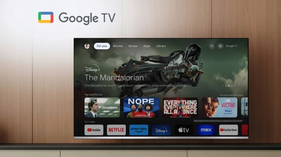 Telewizor Sharp 50GL4260E 50" LED 4K Ultra HD Google TV Dolby Vision Atmos Marka Sharp