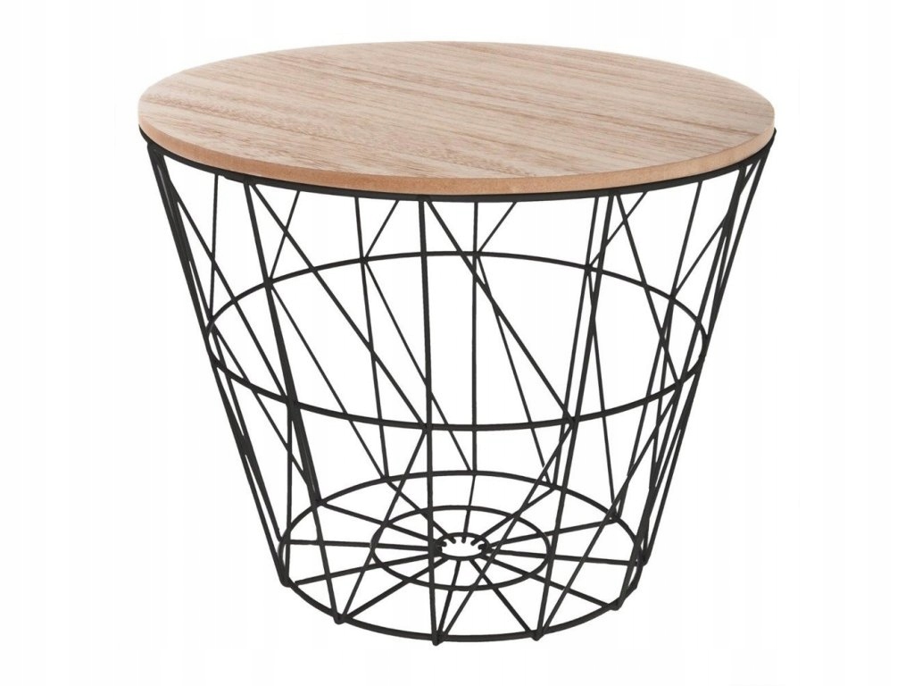 Moderní odkládací stolek,průměr 38 cm