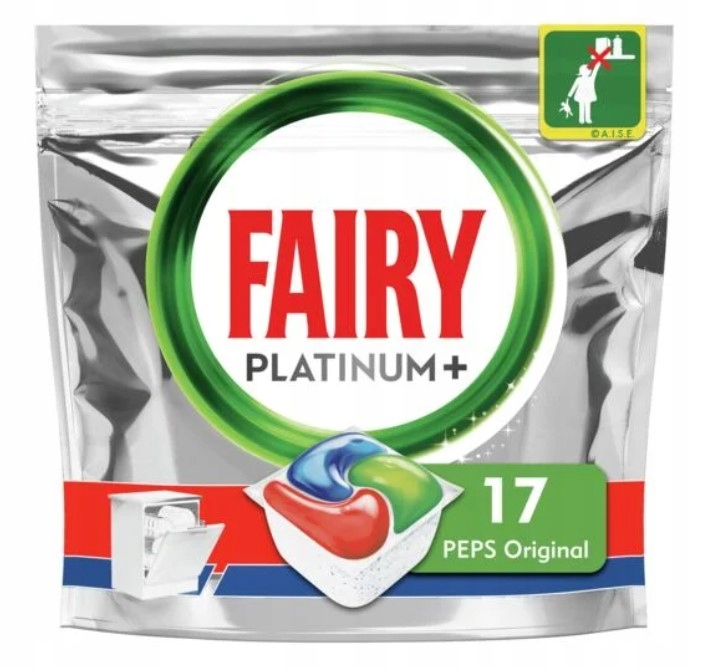 

Fairy Platinum, kapsułki do zmywarki, 17 szt.