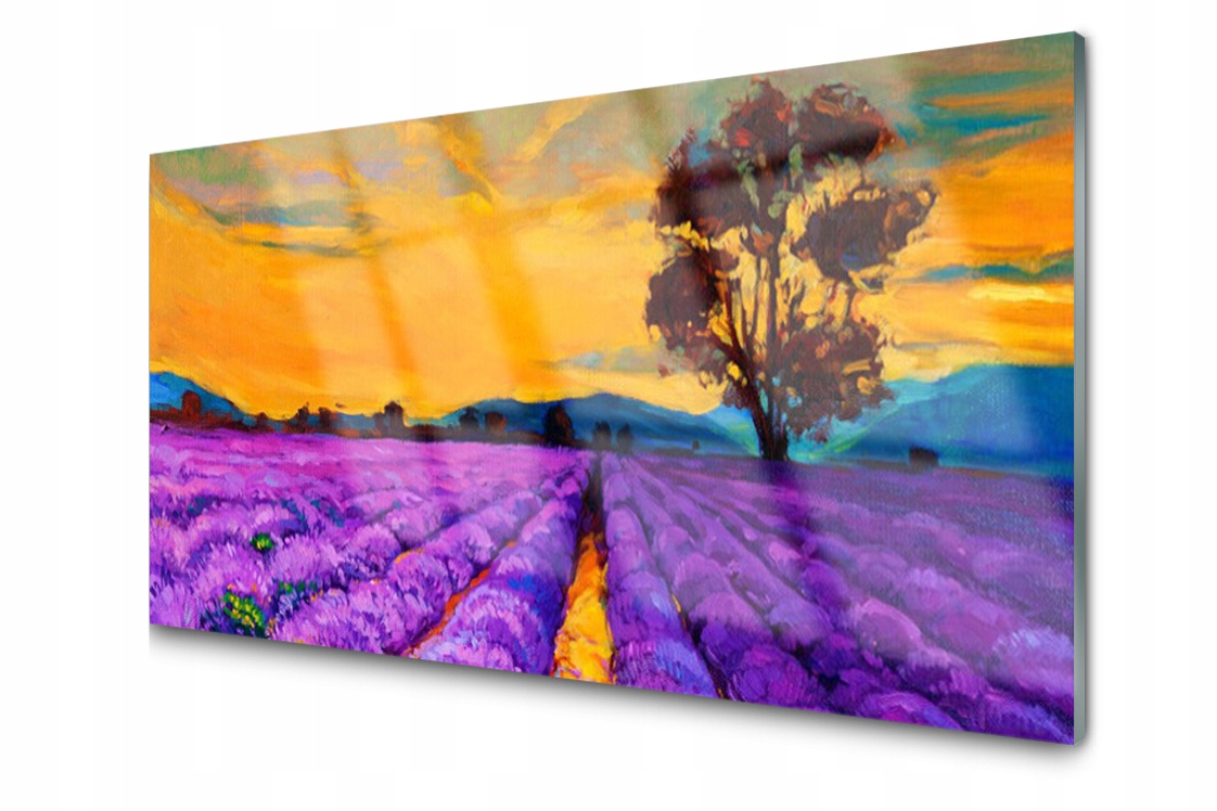 

Panel szklany dekor Dekor Pole 140x70 + Klej