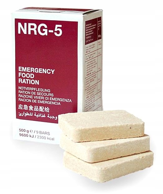 NRG-5 RACJA ŻYWNOŚCIOWA 500g termin ważności 2042r