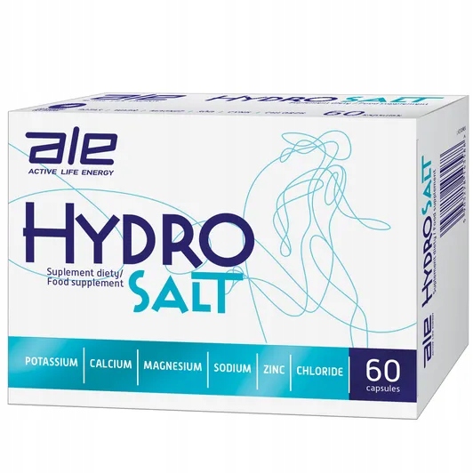 ALE Hydrosalt 60k ELEKTROLYTY HYDRATÁCIA DRASLÍK HORČÍK