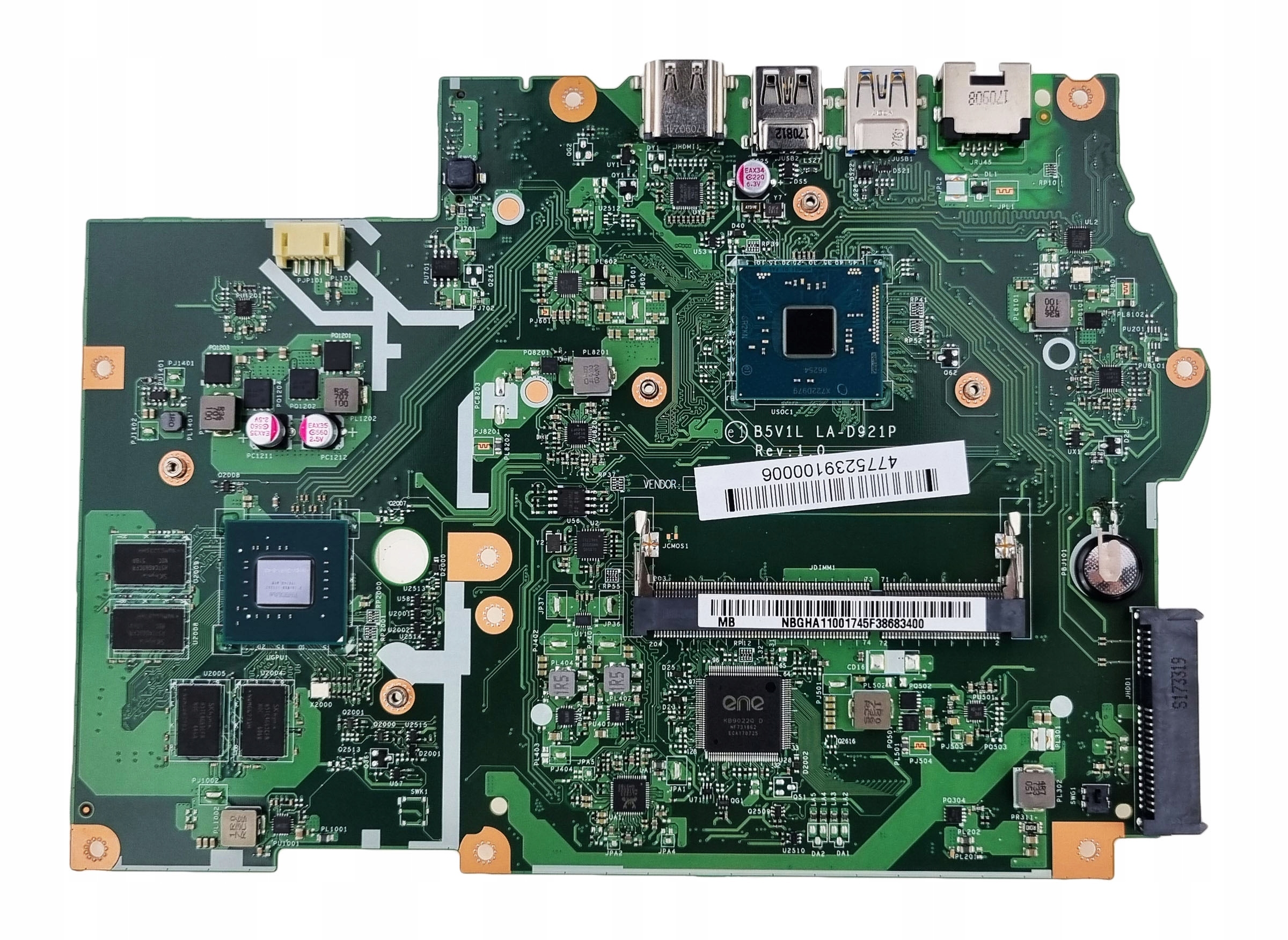 Základní Deska Acer Aspire ES1-532G B5V1L LA-D921P