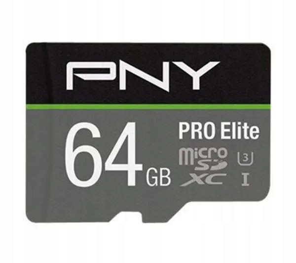 PNY Karta pamięci microSDXC 64GB P-SDU64GV31100PRO-GE